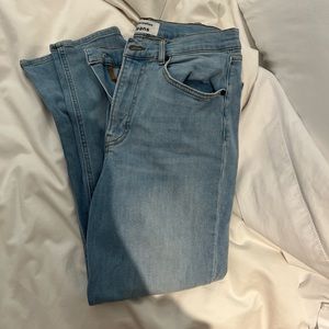 Reformation jeans high and skinny